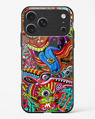 Psychedelic Monster Art Glass Case Phone Cover (Apple)