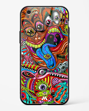 Psychedelic Monster Art Glass Case Phone Cover (Apple)