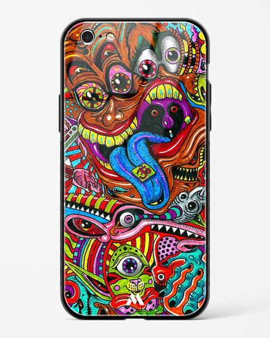 Psychedelic Monster Art Glass Case Phone Cover (Apple)