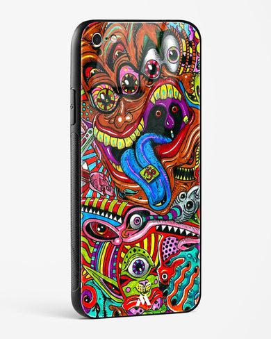 Psychedelic Monster Art Glass Case Phone Cover (Apple)