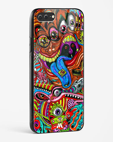 Psychedelic Monster Art Glass Case Phone Cover (Apple)