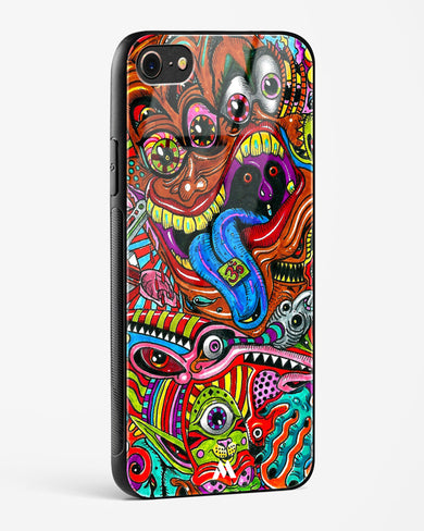 Psychedelic Monster Art Glass Case Phone Cover (Apple)