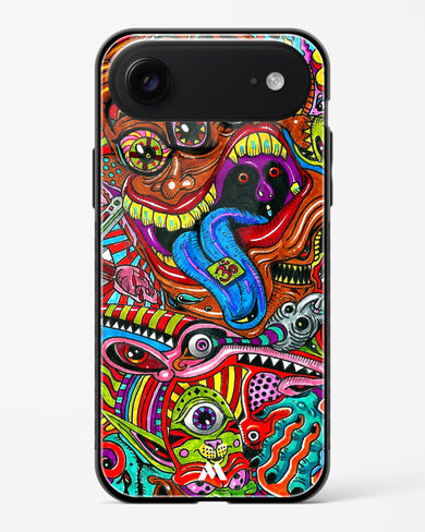 Psychedelic Monster Art Glass Case Phone Cover (Apple)