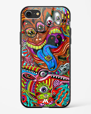 Psychedelic Monster Art Glass Case Phone Cover (Apple)