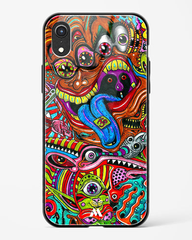 Psychedelic Monster Art Glass Case Phone Cover (Apple)