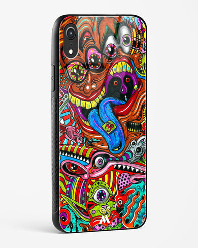 Psychedelic Monster Art Glass Case Phone Cover (Apple)