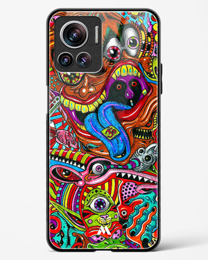 Psychedelic Monster Art Glass Case Phone Cover (Motorola)