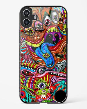 Psychedelic Monster Art Glass Case Phone Cover (Nothing)