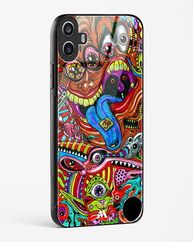 Psychedelic Monster Art Glass Case Phone Cover (Nothing)