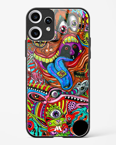 Psychedelic Monster Art Glass Case Phone Cover (Nothing)