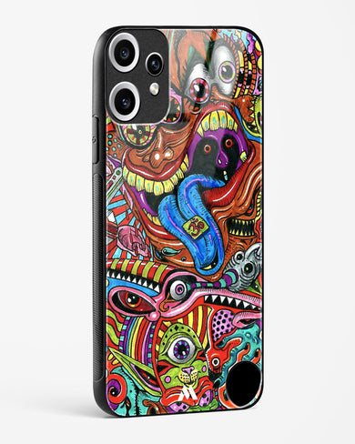 Psychedelic Monster Art Glass Case Phone Cover (Nothing)