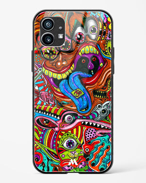 Psychedelic Monster Art Glass Case Phone Cover (Nothing)