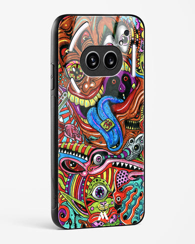 Psychedelic Monster Art Glass Case Phone Cover (Nothing)