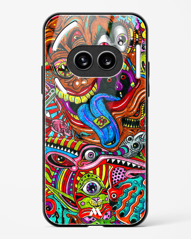 Psychedelic Monster Art Glass Case Phone Cover (Nothing)