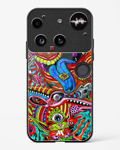 Psychedelic Monster Art Glass Case Phone Cover (Nothing)