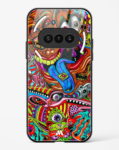Psychedelic Monster Art Glass Case Phone Cover (Nothing)
