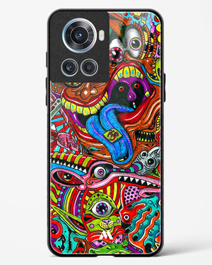 Psychedelic Monster Art Glass Case Phone Cover (OnePlus)