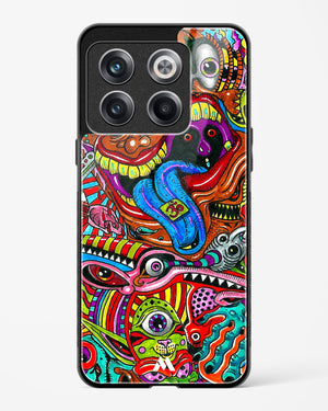 Psychedelic Monster Art Glass Case Phone Cover (OnePlus)