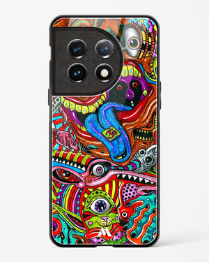 Psychedelic Monster Art Glass Case Phone Cover (OnePlus)