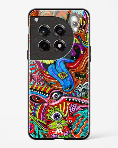 Psychedelic Monster Art Glass Case Phone Cover (OnePlus)