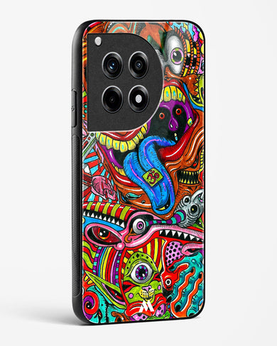 Psychedelic Monster Art Glass Case Phone Cover (OnePlus)