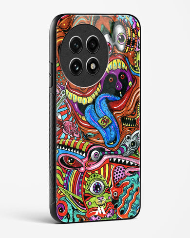 Psychedelic Monster Art Glass Case Phone Cover (OnePlus)
