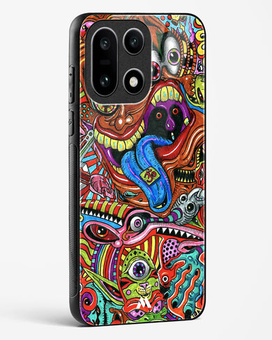 Psychedelic Monster Art Glass Case Phone Cover (OnePlus)