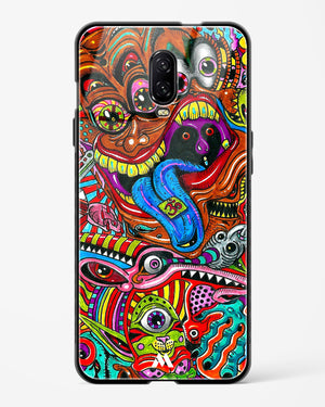 Psychedelic Monster Art Glass Case Phone Cover (OnePlus)