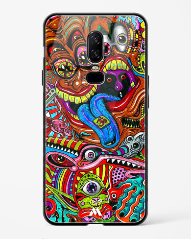 Psychedelic Monster Art Glass Case Phone Cover (OnePlus)