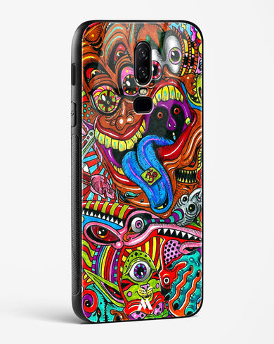 Psychedelic Monster Art Glass Case Phone Cover (OnePlus)