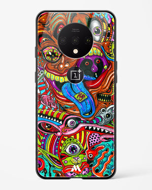 Psychedelic Monster Art Glass Case Phone Cover (OnePlus)