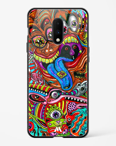 Psychedelic Monster Art Glass Case Phone Cover (OnePlus)