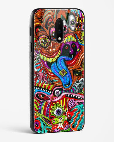 Psychedelic Monster Art Glass Case Phone Cover (OnePlus)