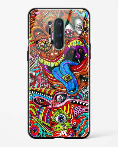 Psychedelic Monster Art Glass Case Phone Cover (OnePlus)