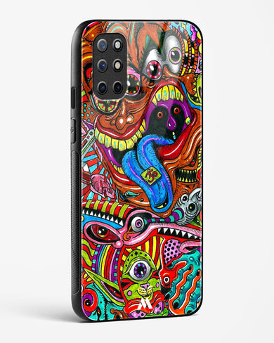 Psychedelic Monster Art Glass Case Phone Cover (OnePlus)