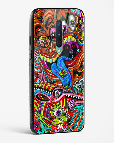 Psychedelic Monster Art Glass Case Phone Cover (OnePlus)