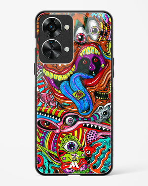 Psychedelic Monster Art Glass Case Phone Cover (OnePlus)