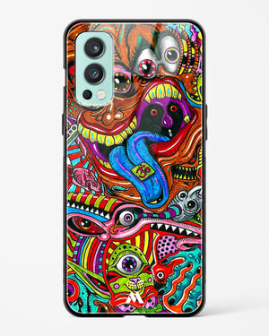 Psychedelic Monster Art Glass Case Phone Cover (OnePlus)