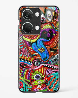 Psychedelic Monster Art Glass Case Phone Cover (OnePlus)