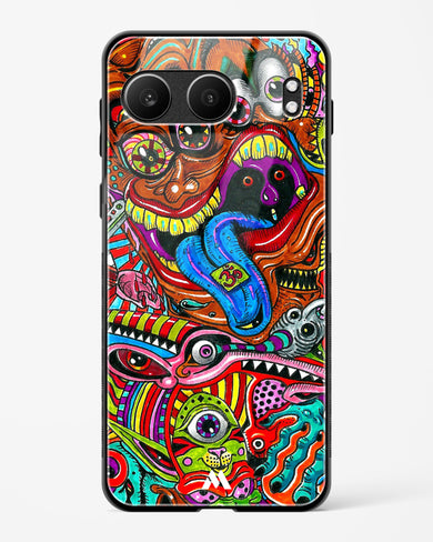 Psychedelic Monster Art Glass Case Phone Cover (OnePlus)