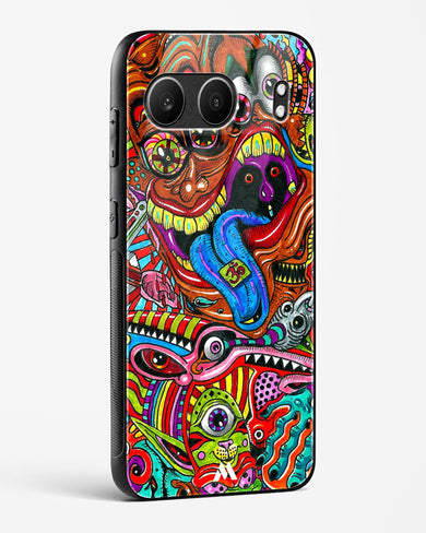 Psychedelic Monster Art Glass Case Phone Cover (OnePlus)