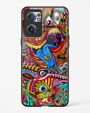 Psychedelic Monster Art Glass Case Phone Cover (OnePlus)