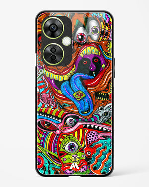 Psychedelic Monster Art Glass Case Phone Cover (OnePlus)