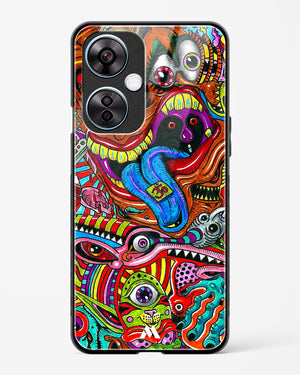 Psychedelic Monster Art Glass Case Phone Cover (OnePlus)