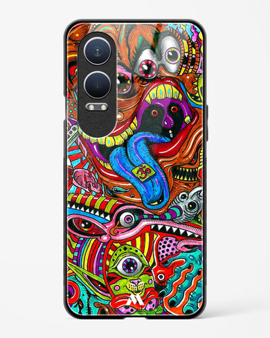 Psychedelic Monster Art Glass Case Phone Cover (OnePlus)