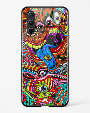 Psychedelic Monster Art Glass Case Phone Cover (OnePlus)