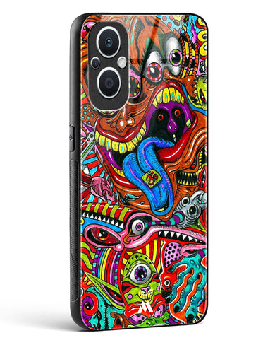 Psychedelic Monster Art Glass Case Phone Cover (OnePlus)