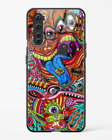 Psychedelic Monster Art Glass Case Phone Cover (OnePlus)