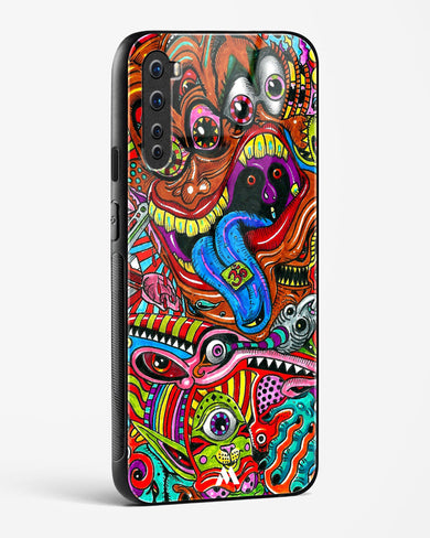 Psychedelic Monster Art Glass Case Phone Cover (OnePlus)