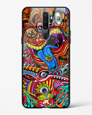 Psychedelic Monster Art Glass Case Phone Cover (Oppo)